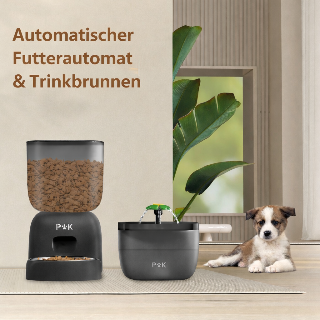 HydroPaw™ 2-in-1 Futter- & Wasserspender