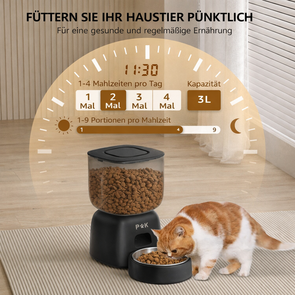 HydroPaw™ 2-in-1 Futter- & Wasserspender