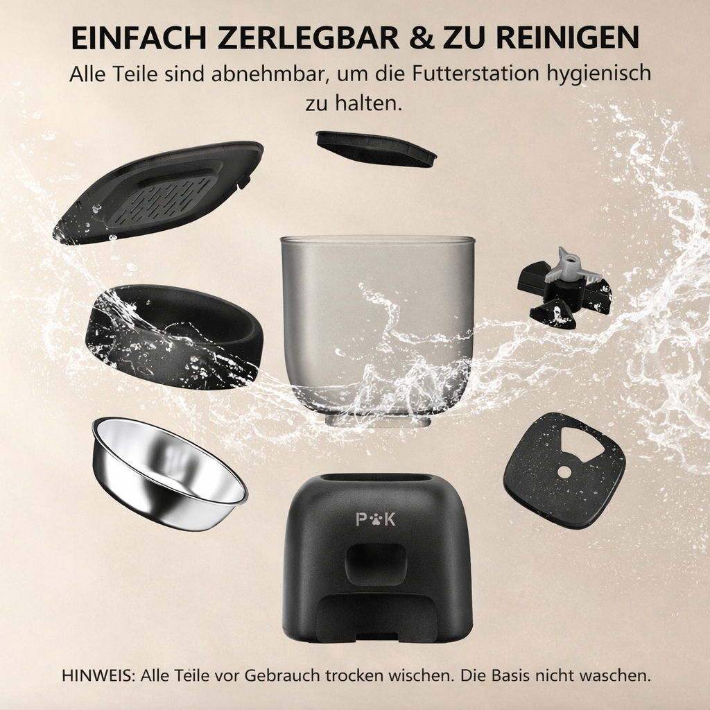 HydroPaw™ 2-in-1 Futter- & Wasserspender